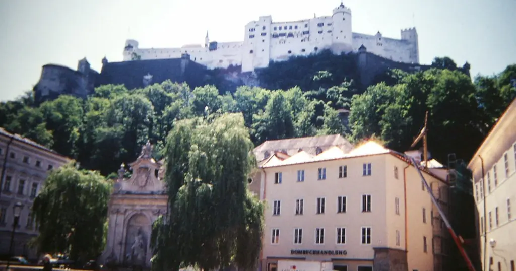 Dating Seiten Salzburg: die Festung Hohensalzburg über der Altstadt